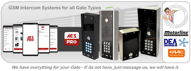 GSM Intercom Systems for all Gate Types