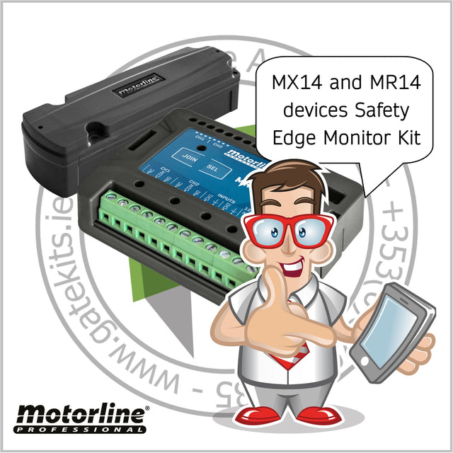 Motorline MX14/MR14 Wireless Safety Edge Sender/Receiver