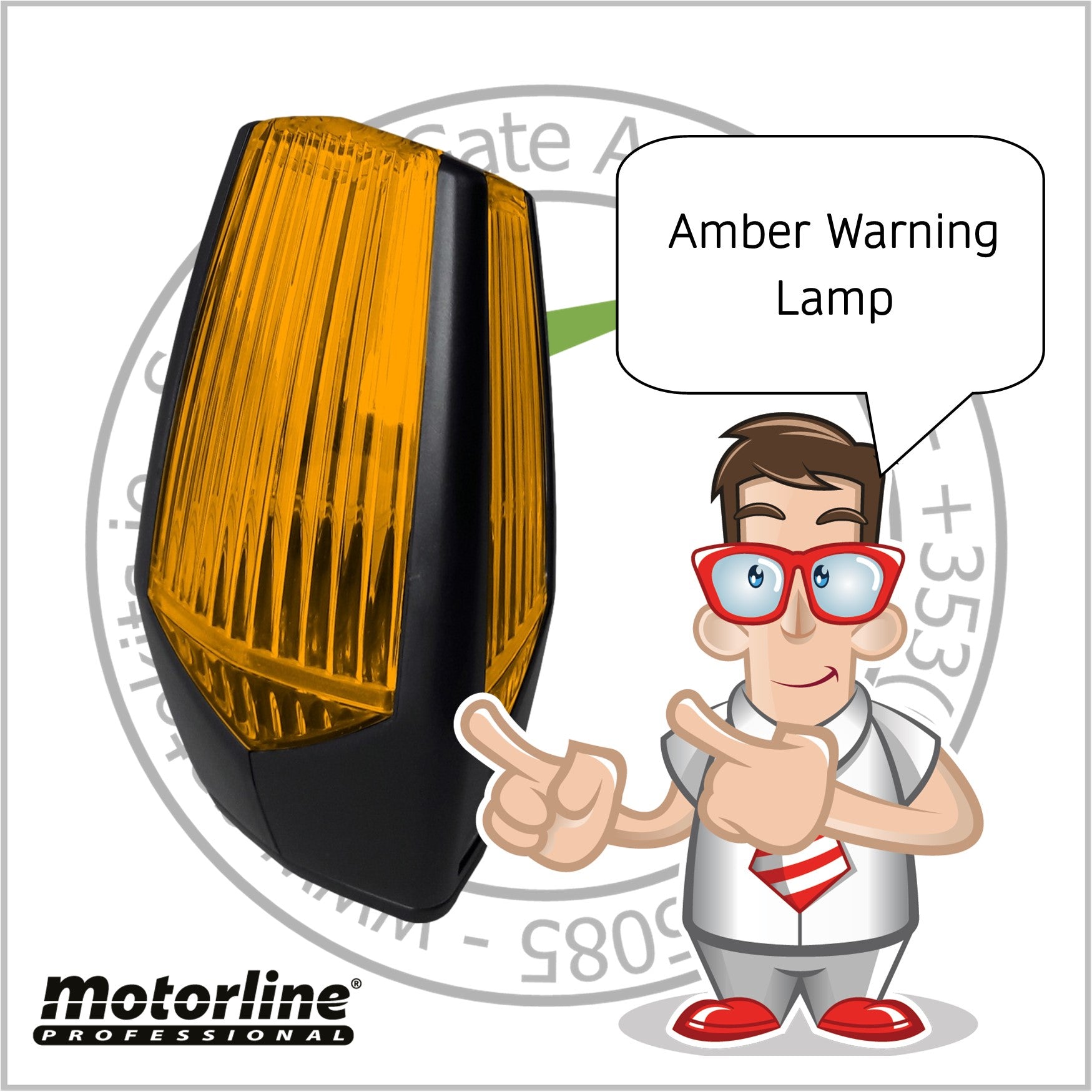 Motorline MP105 | MP205 Warning Lamp
