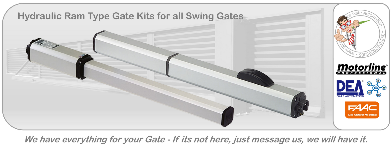 Hydraulic Ram Gate Kits