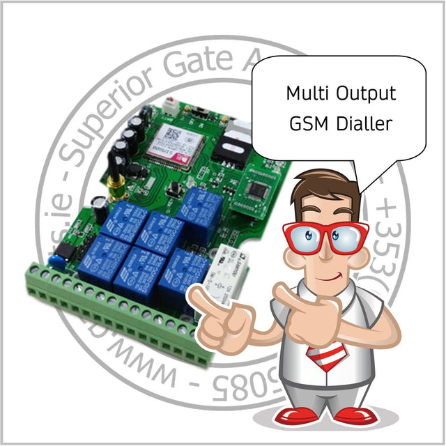 7 Channel GSM Multi Relay Switch GSM Relay GSM 