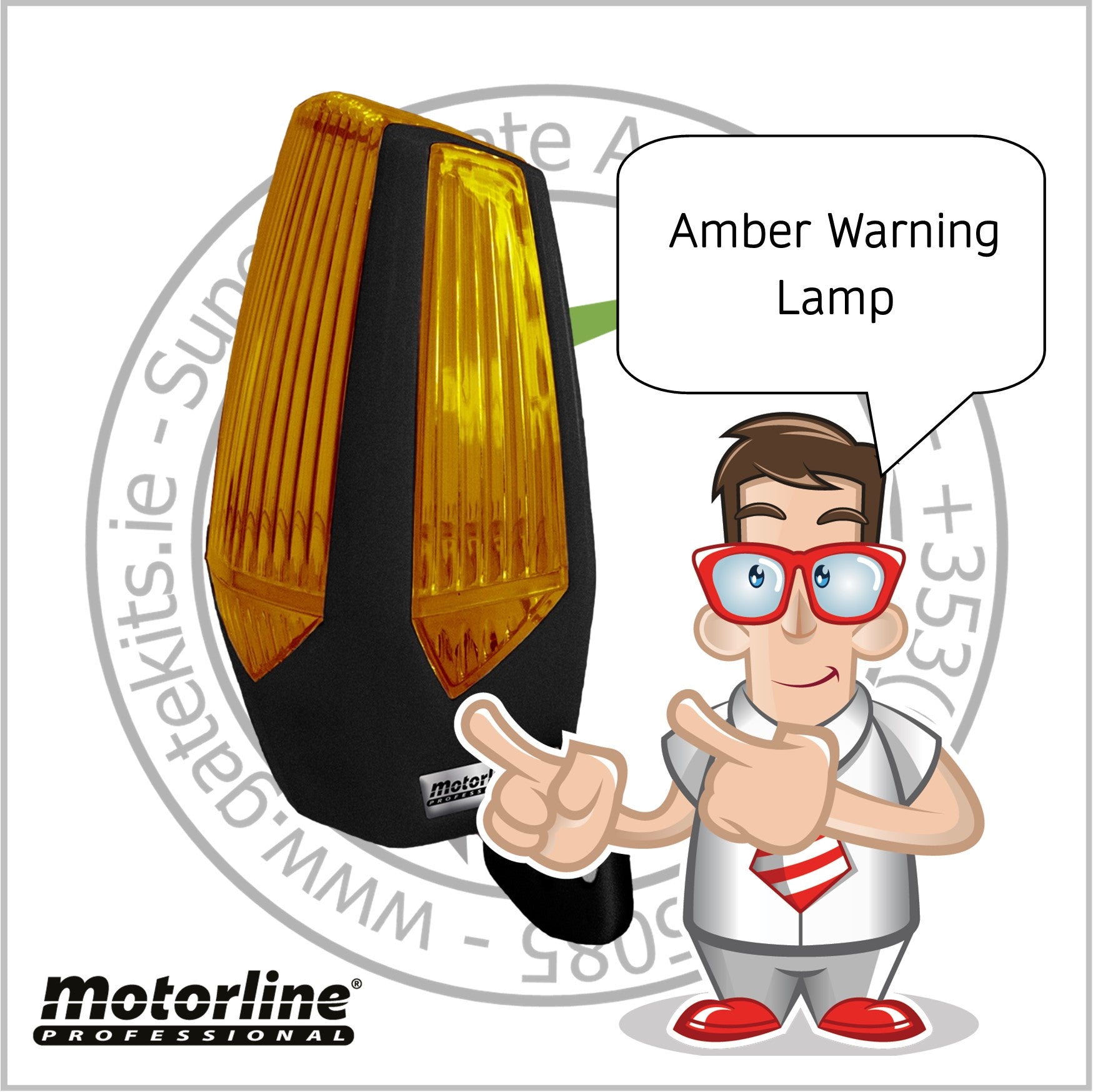 Motorline MP105 | MP205 Warning Lamp