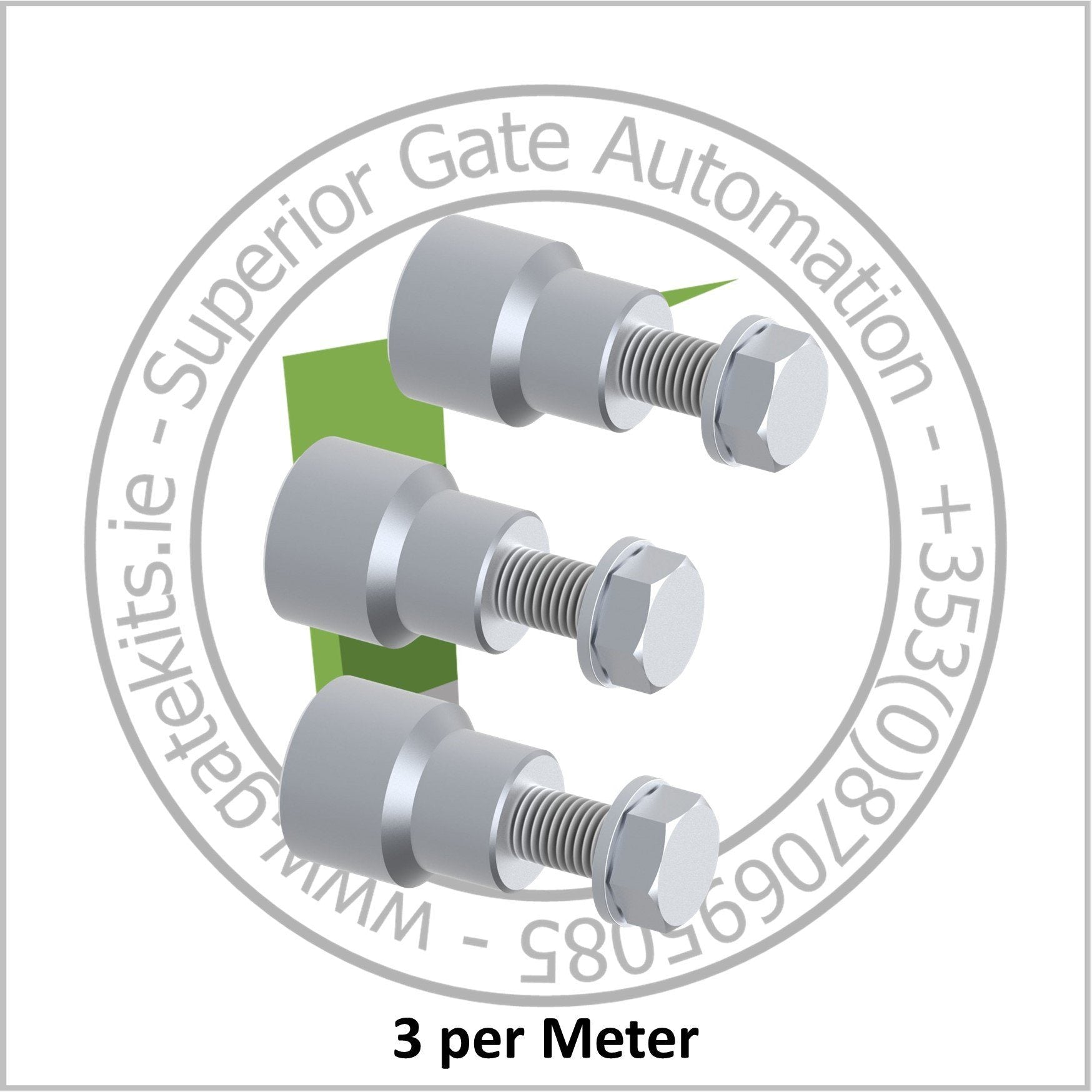 Gate Spacer Sliding Gate Fixings – gatekits.ie