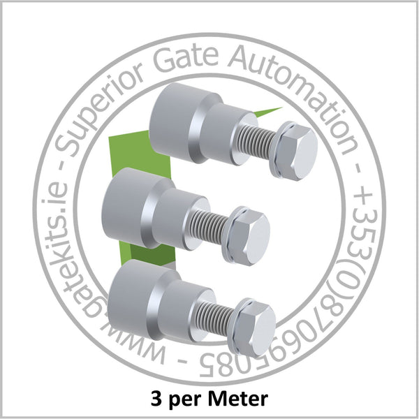 Sliding Gate Rack Spacers