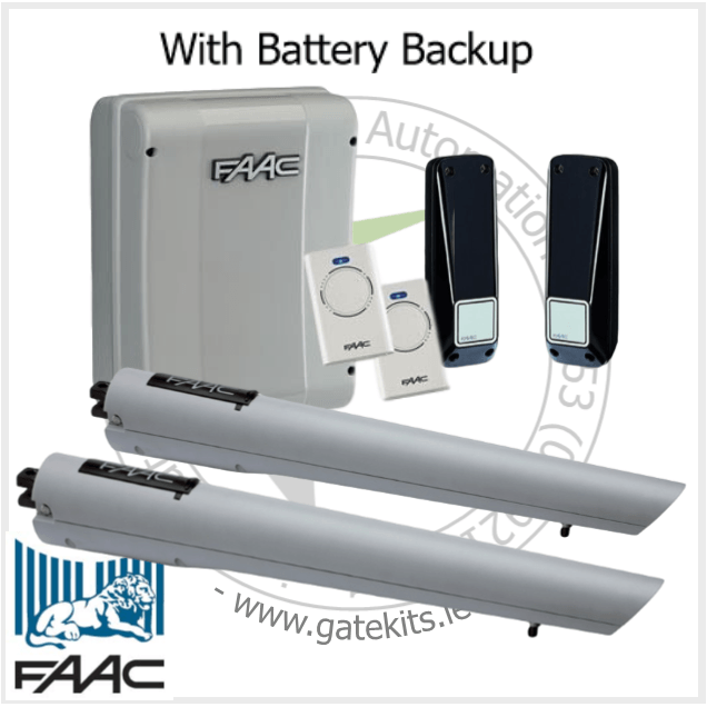 Faac s418 kit-105998-104301 Mechanical Ram Kit Faac With Battery Backup 